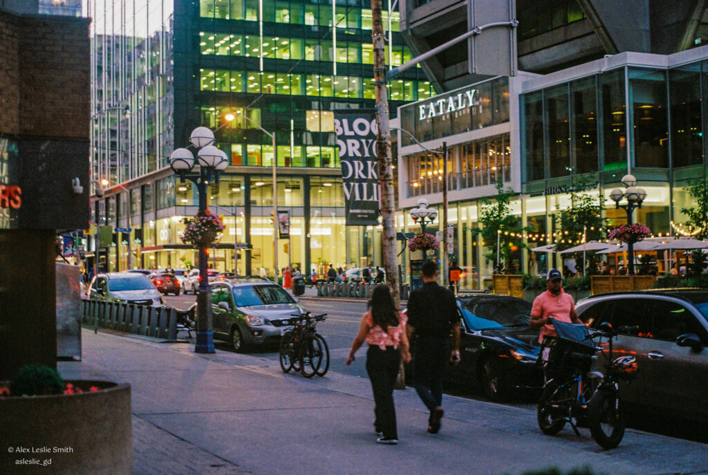 Yorkville district in Toronto